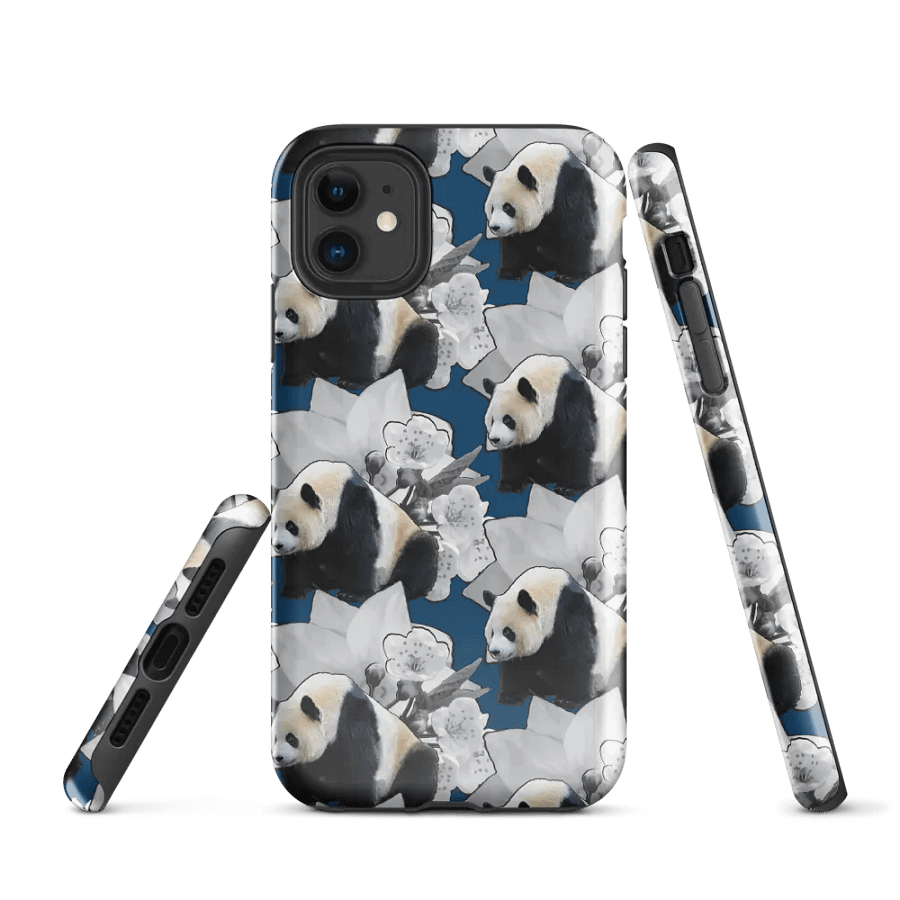Panda Bears Full Print Tough Case for iPhone product image (1)