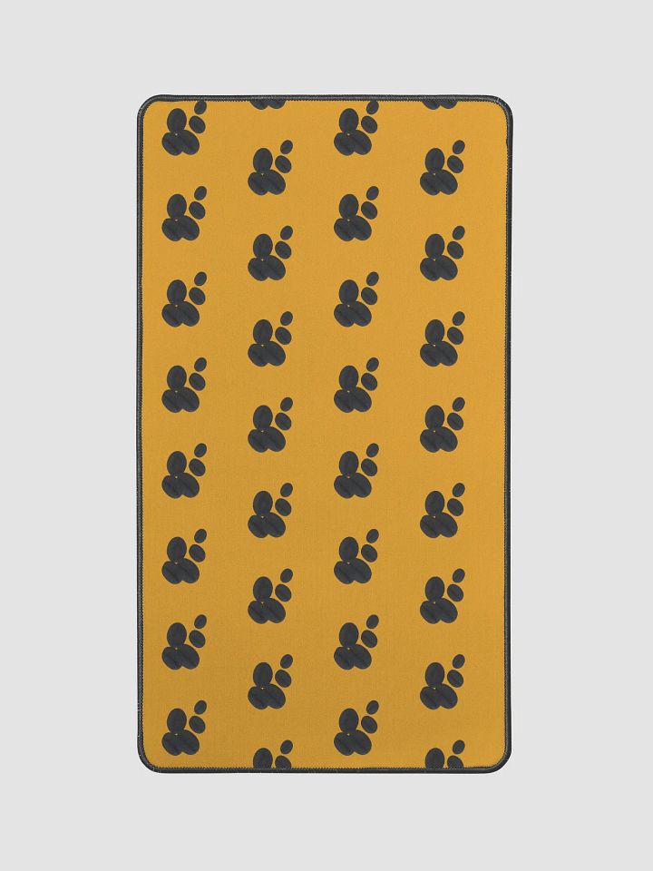 Golden Yellow Coffee Coffee Coffee! Bean Desk Mat product image (1)