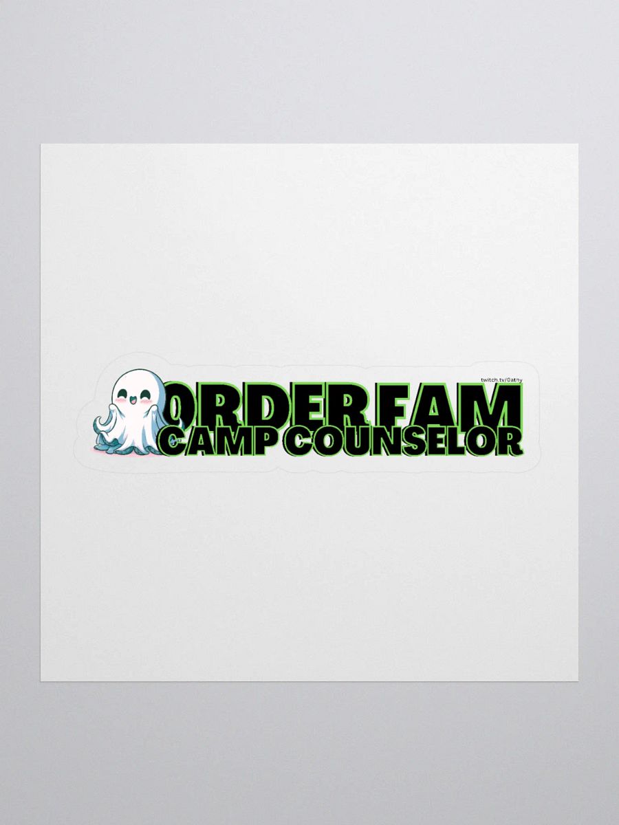 Camp Counselor Corner Lake Sticker product image (1)