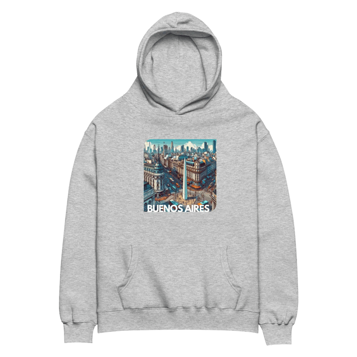 AS Colour Unisex Premium Oversized Hoodie | AI design BUEBOS AIRES city product image (2)