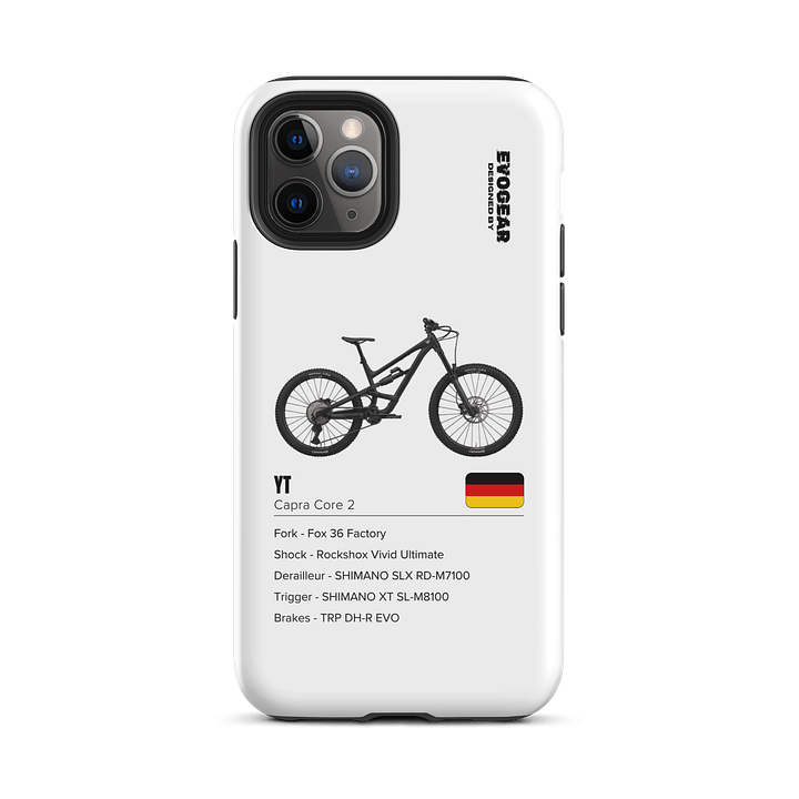 White YT Capra Core 2 iPhone Case product image (49)