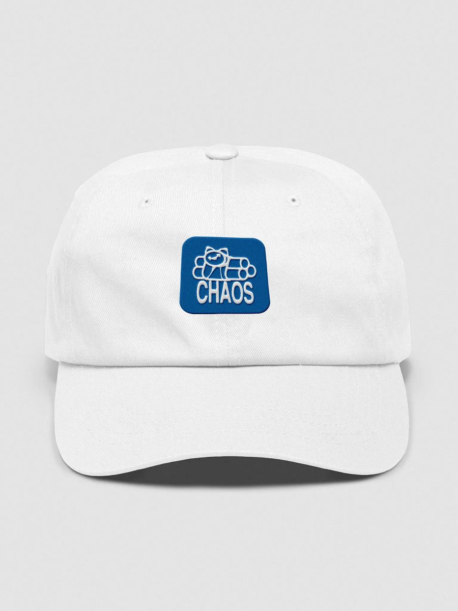 411VM Chaos Classic Dad Hat (Blue Logo) product image (1)