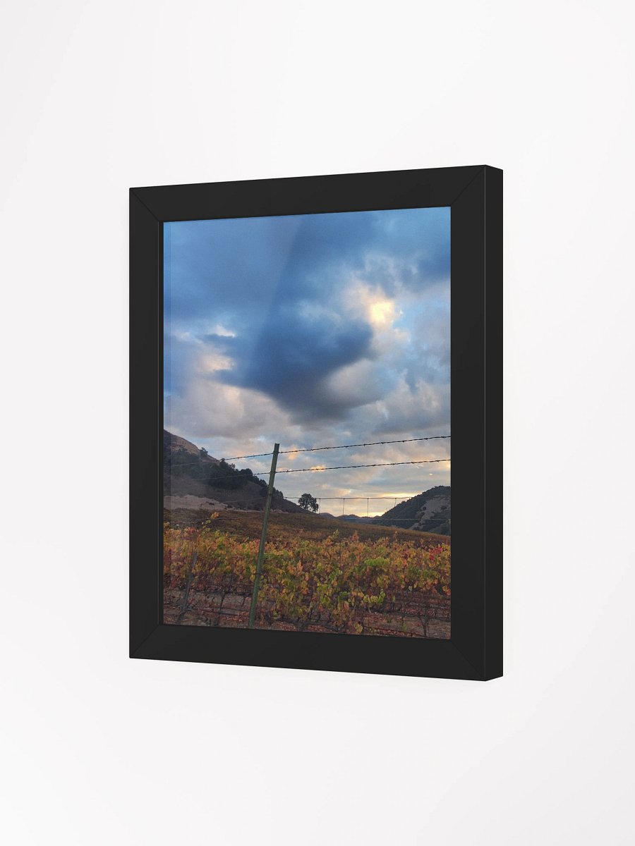Autumn Vineyard Serenity Framed Poster product image (5)