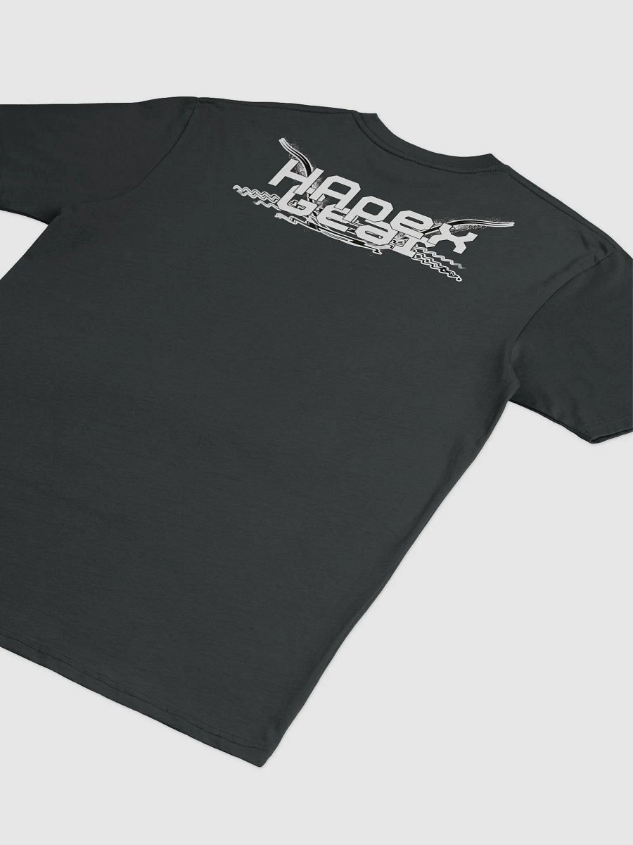 Men's Premium Heavyweight Tee - White HApex Gear Black Logo product image (4)