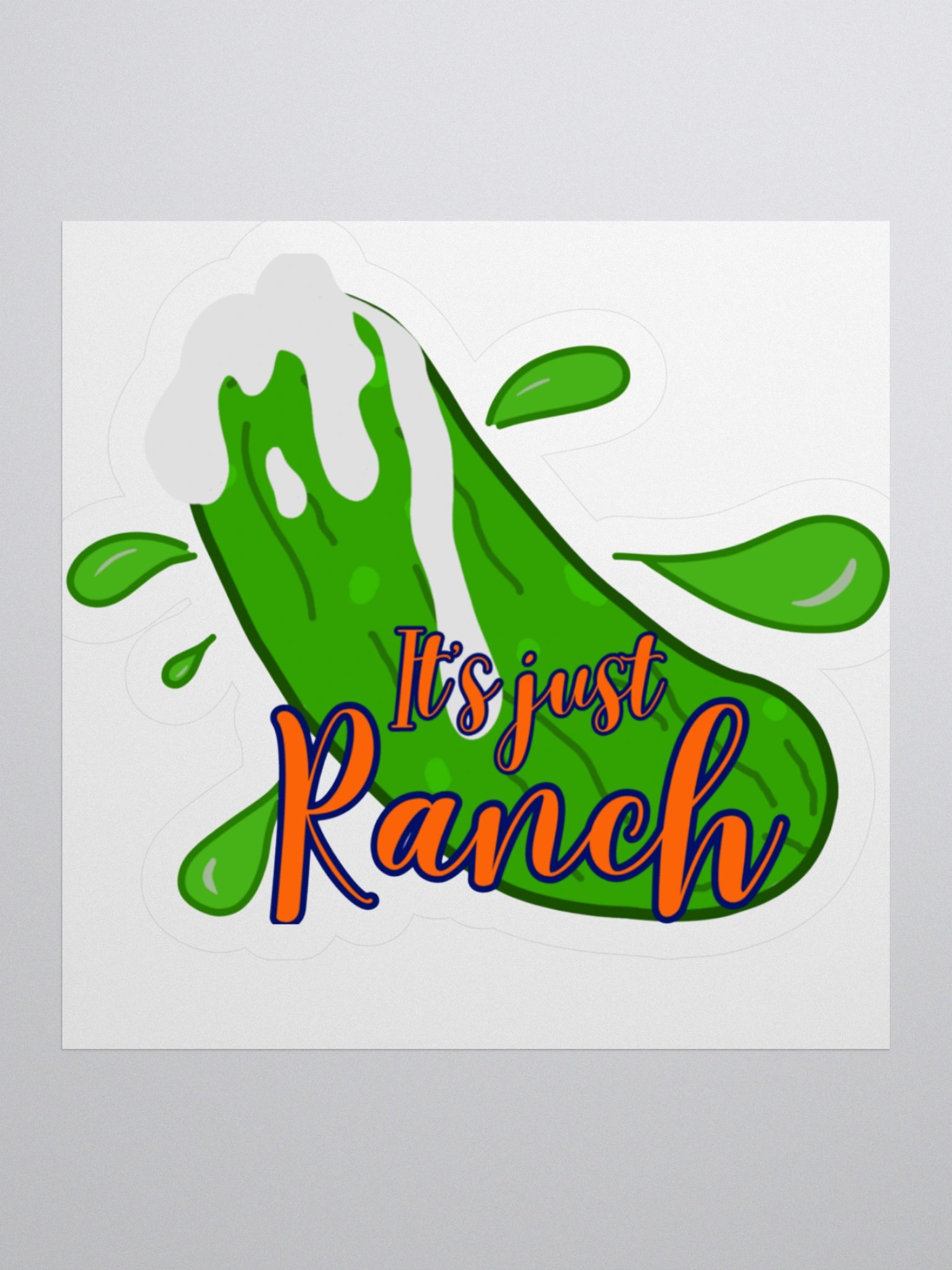 F&B It's Just Ranch Sticker product image (2)