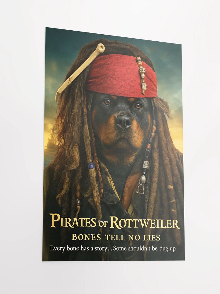 Pirates of The Rottweiler Poster product image (6)