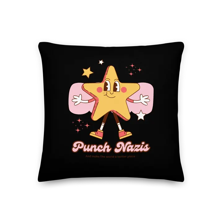 Make The World A Better - Premium Pillow Black product image (1)