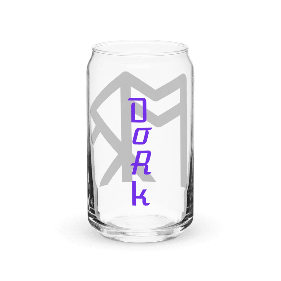 DoRk Rune Can Shaped Clear Glass product image (39)
