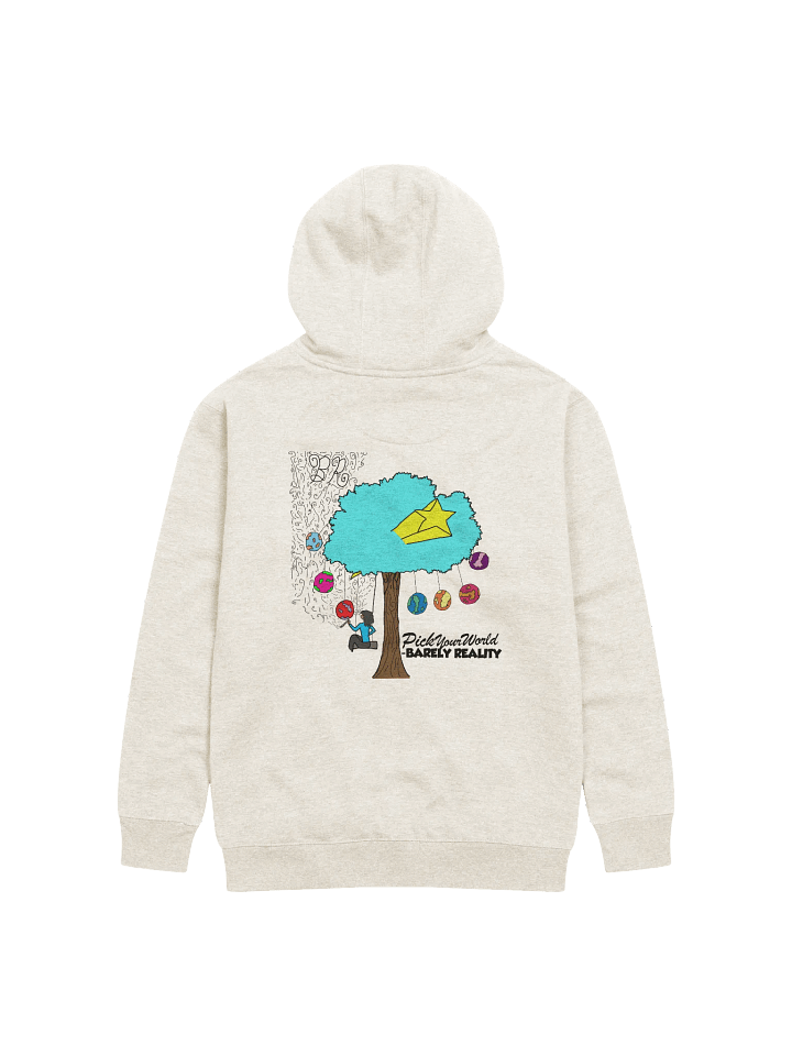 "PICK YOUR WORLD" HOODIE (BL) product image (4)