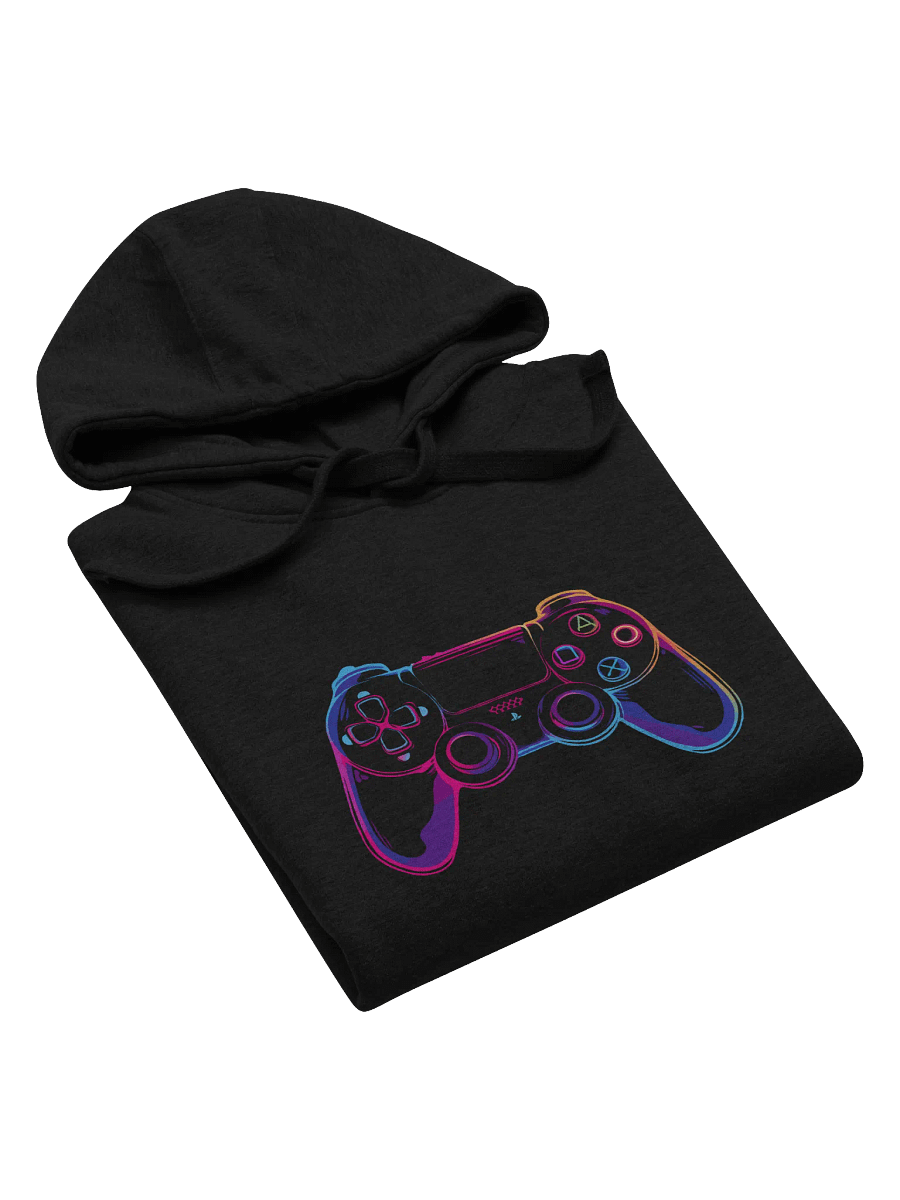 Neon Controller Front Printed Hoodie product image (5)