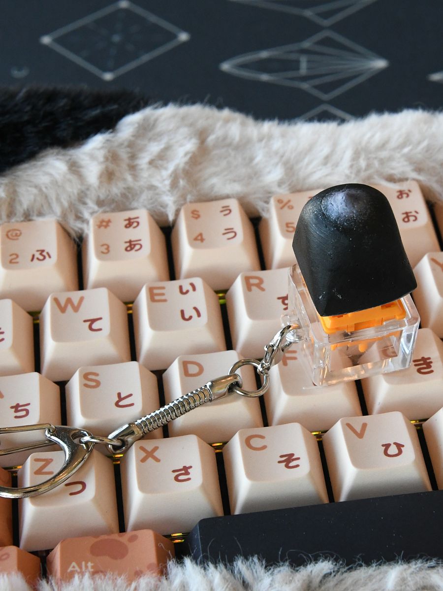 Booba Keycap Fidget Toys with Keychain product image (4)