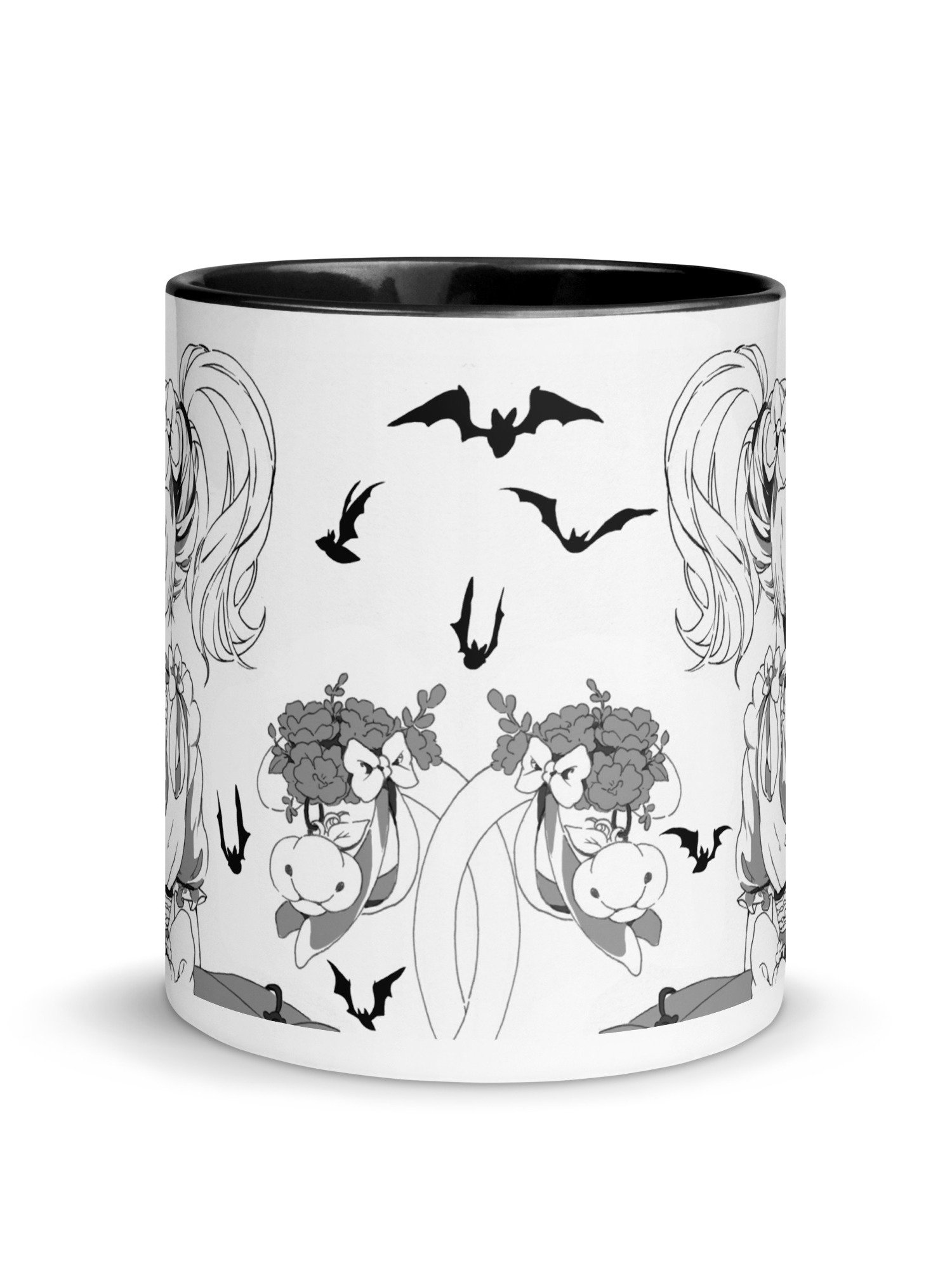 Fall 2025 ♥Pumpkabell♥ Waifu Mug [GOTH EDITION] product image (3)