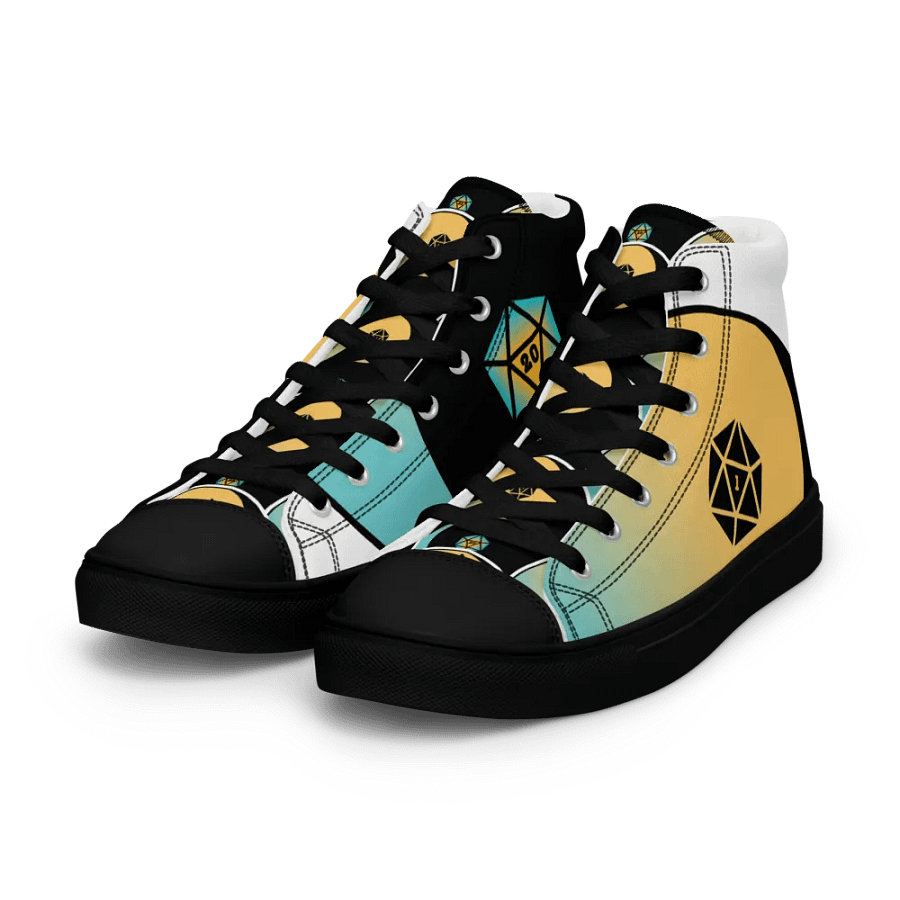 d20 Yin Yang Gradient Hi-Tops product image (6)