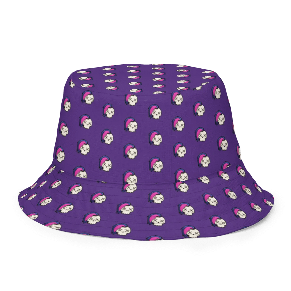 Hybrid Spyder/Skull Reversible Bucket Hat product image (4)
