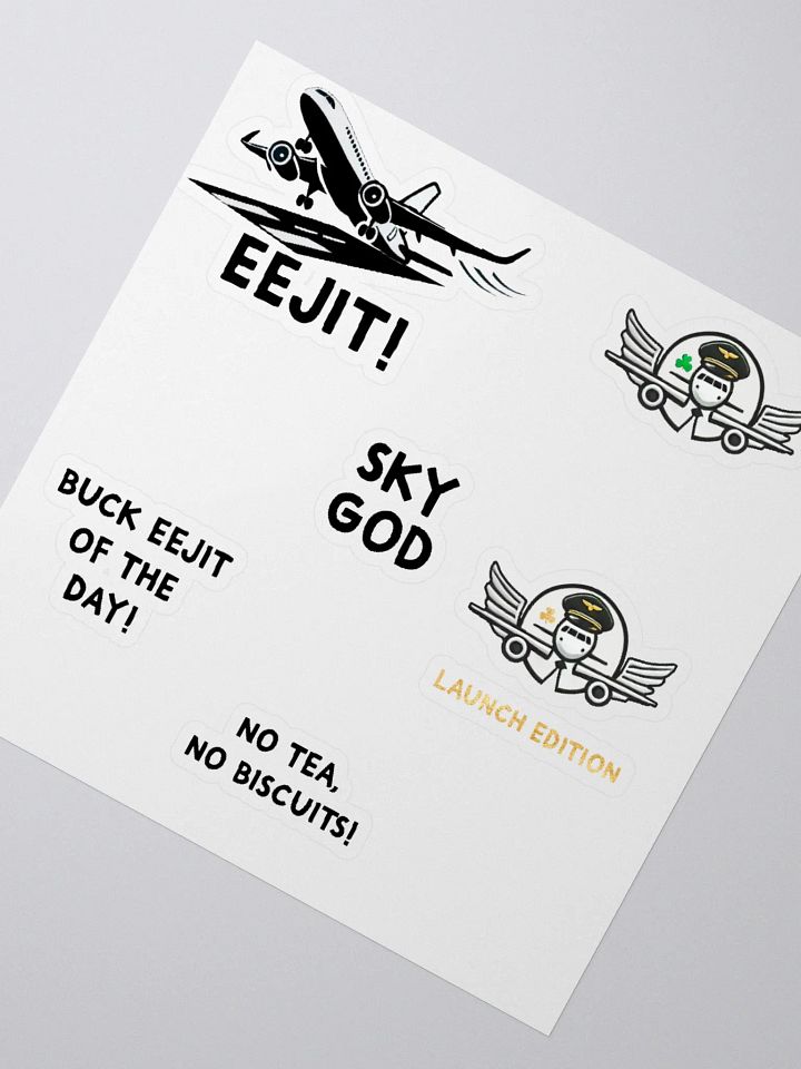 Pete the Irish Pilot Stickers Collection product image (5)