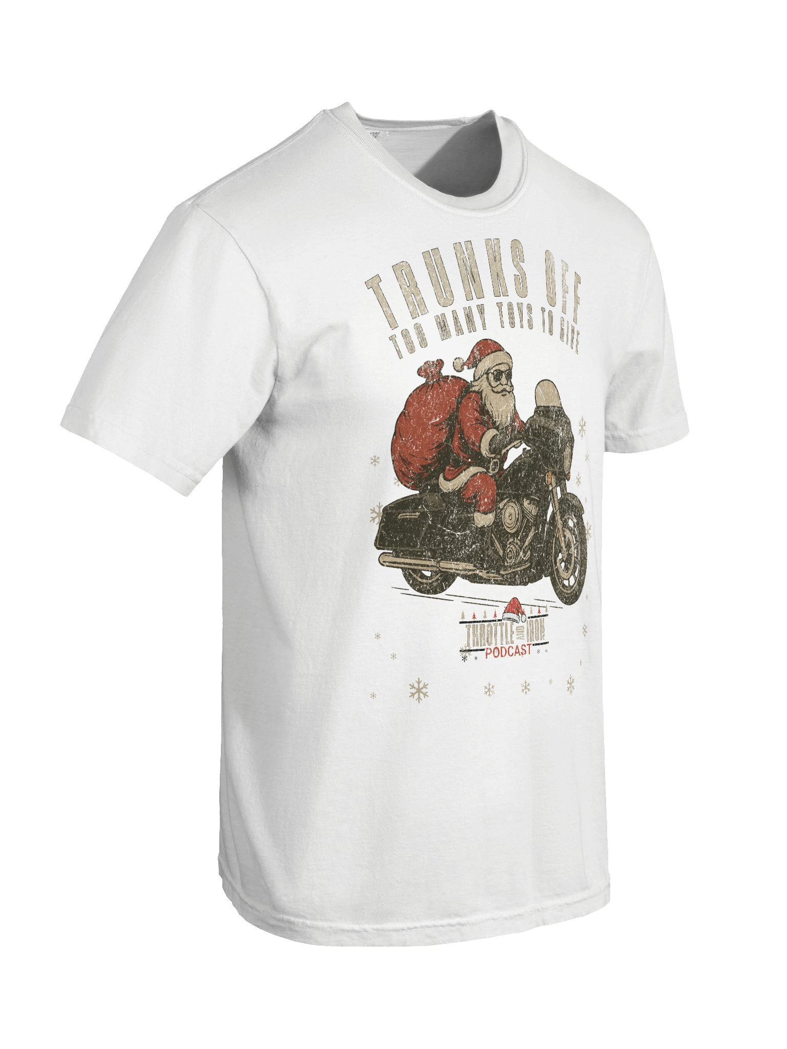 Throttle and Iron “Trunks Off” Christmas Tee (HD) product image (56)