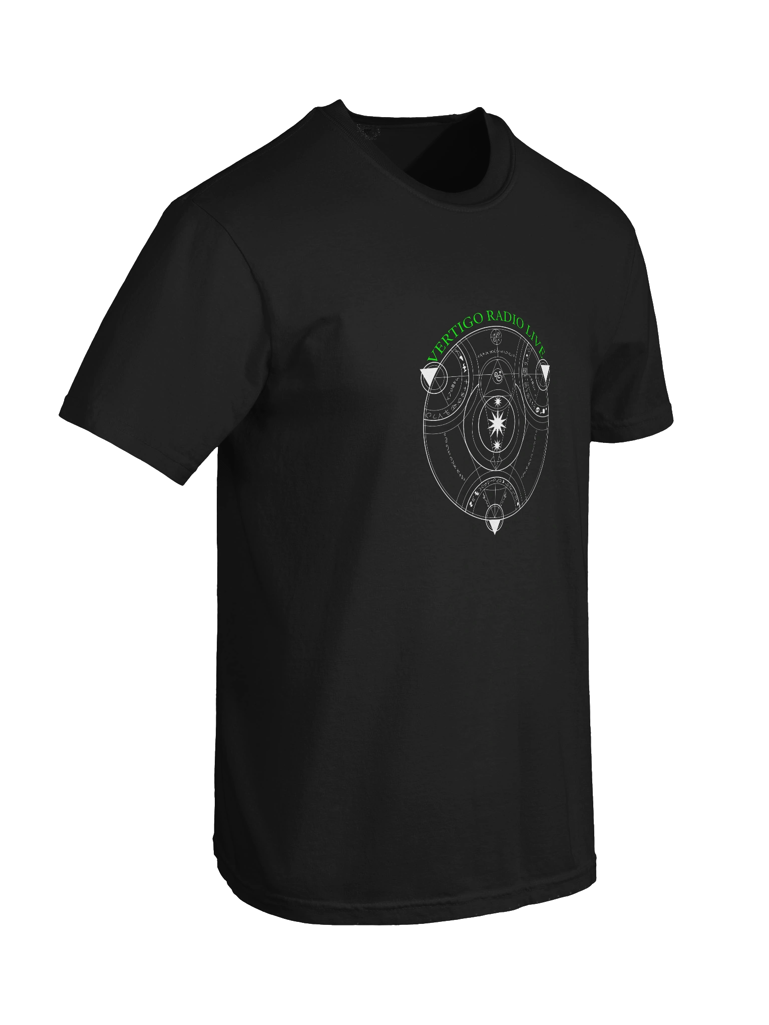 Vertigo Radio Live T-Shirt: Vector Green product image (79)