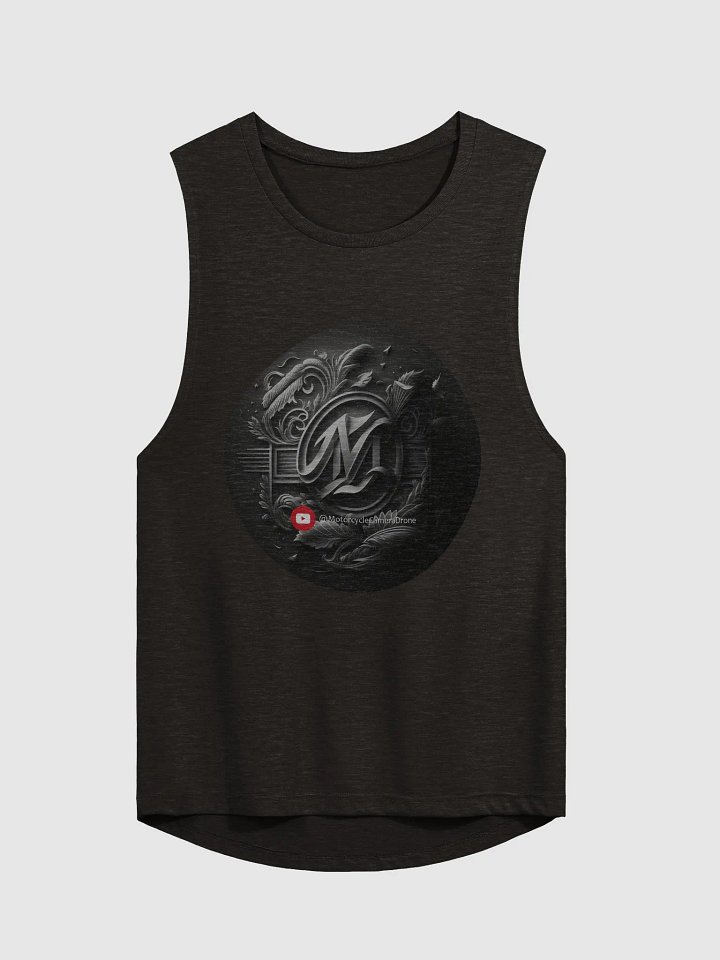 Monochromatic M Floral Design Muscle Tank product image (1)