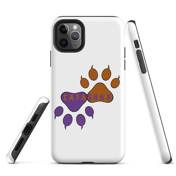 Catashax Paw Print Logo Tough Case for iPhone® product image (1)