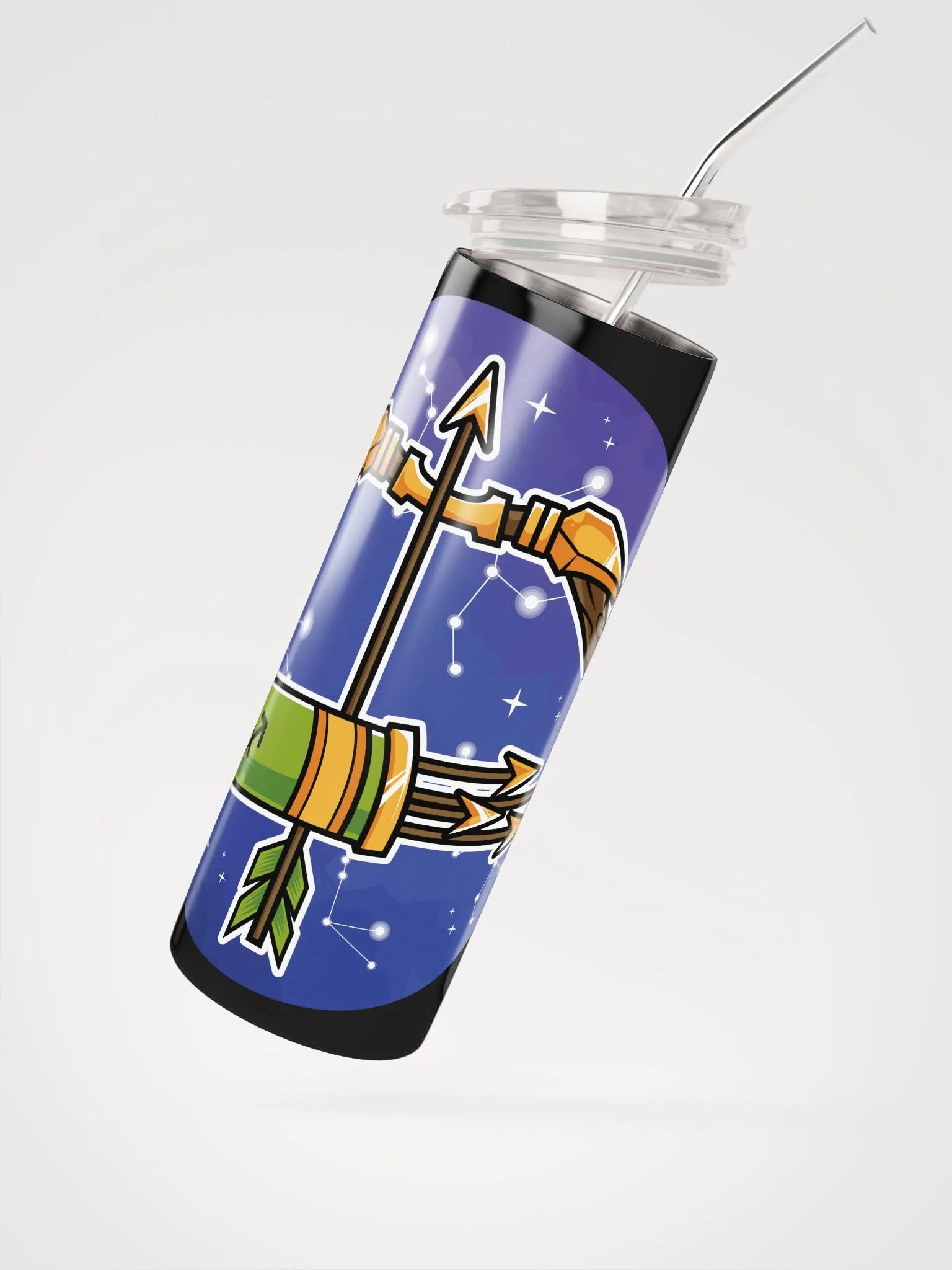 Starry Sagittarius Stainless Steel Tumbler product image (4)