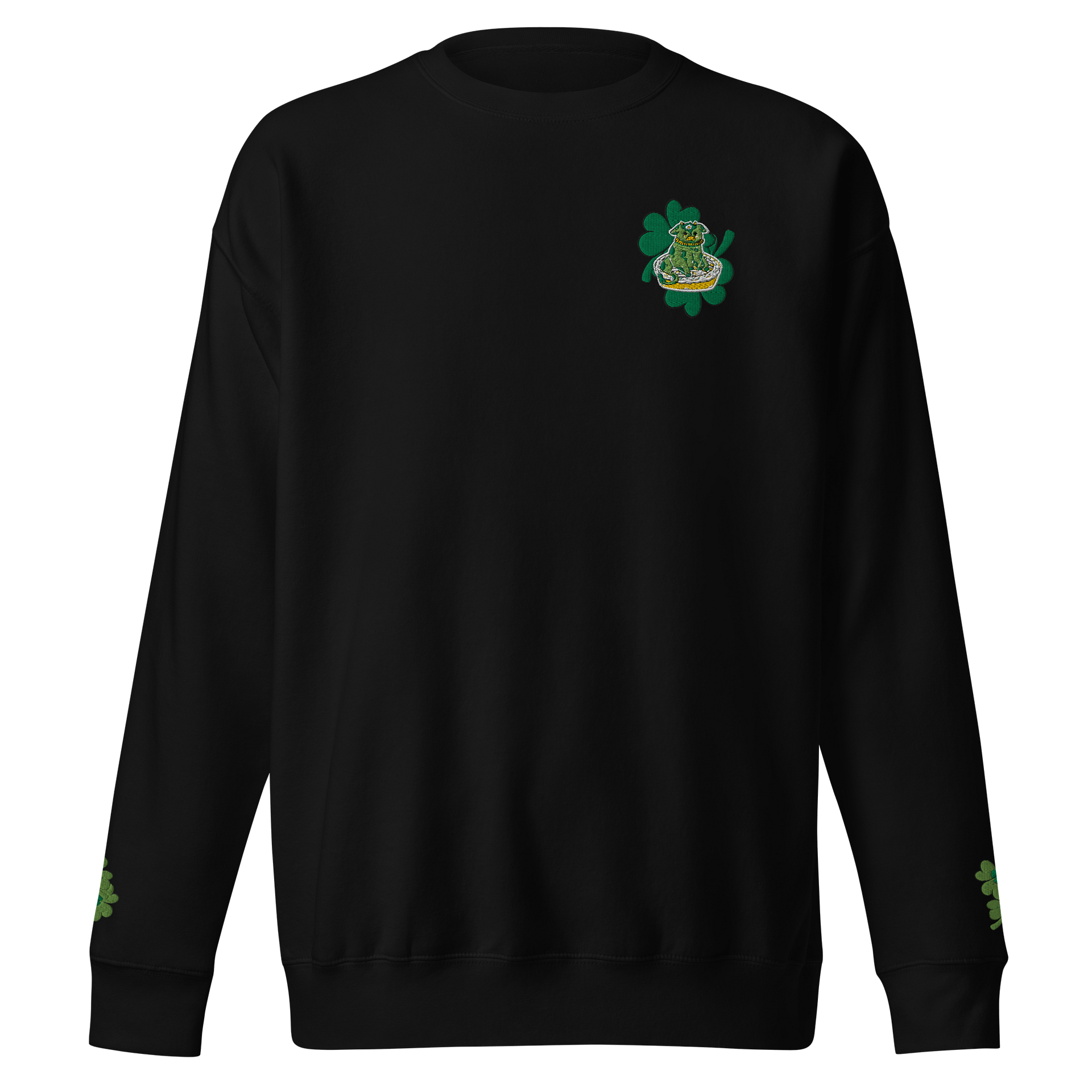 "cowseatpie" Embroidered Sweatshirt product image (1)