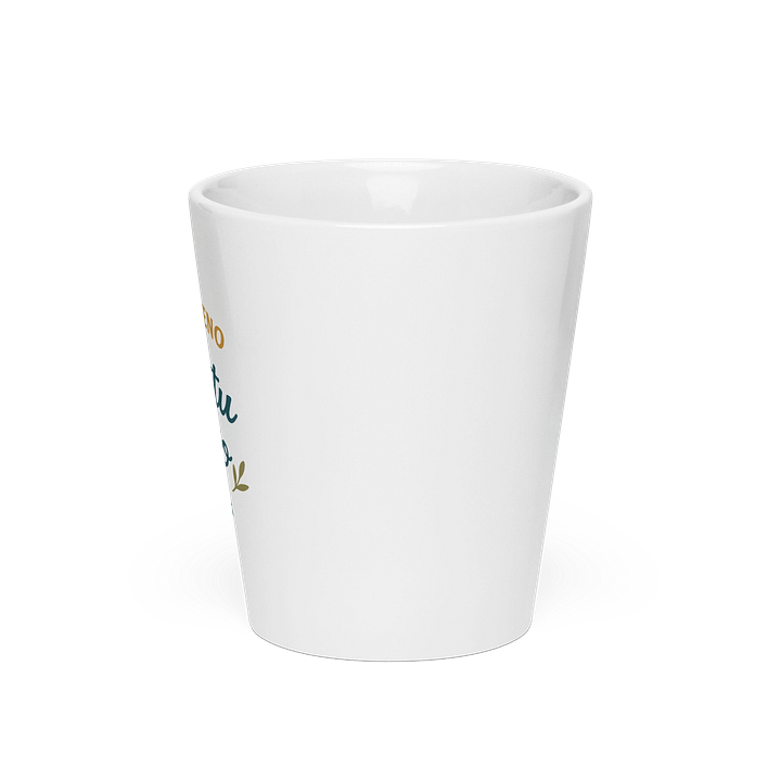 Latte Mug – “Serás Lleno del Espíritu Santo” – Spanish Christian Design product image (2)