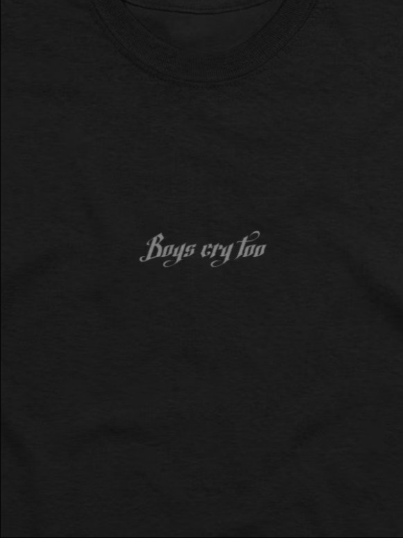 boys Cry Too - tshirt product image (2)