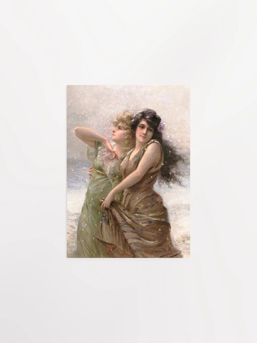 ''L'Inverno (Winter)'' by Édouard Bisson Poster (Sizes Avail.) product image (1)