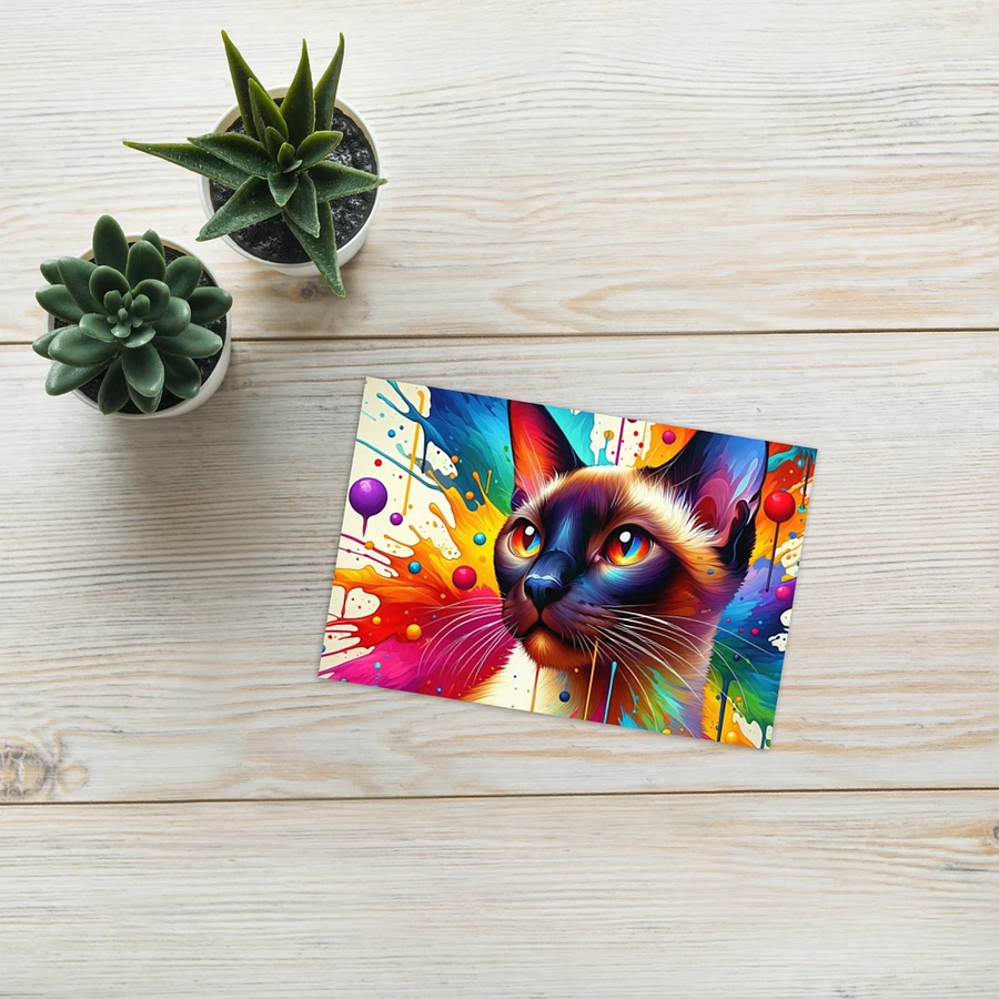 Greeting Card: Tonkinese product image (25)