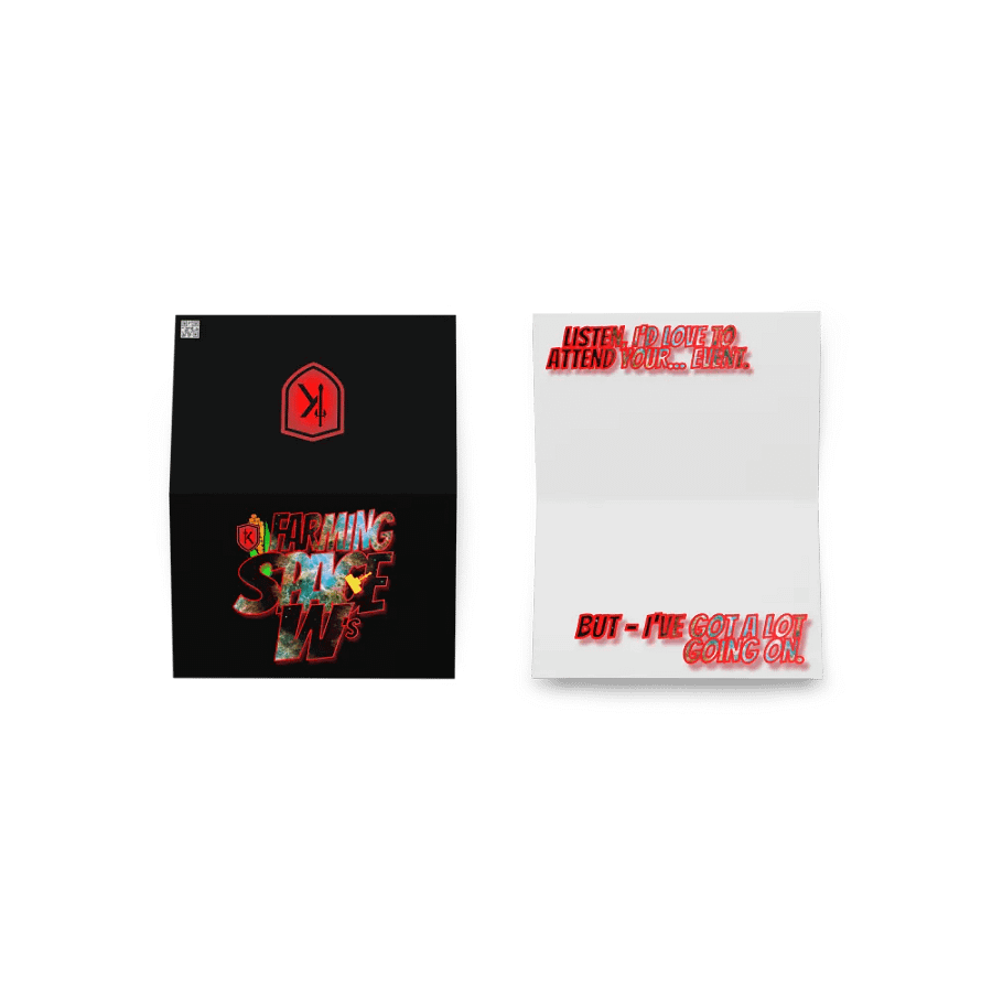Farming Space W's Regrets Card product image (12)