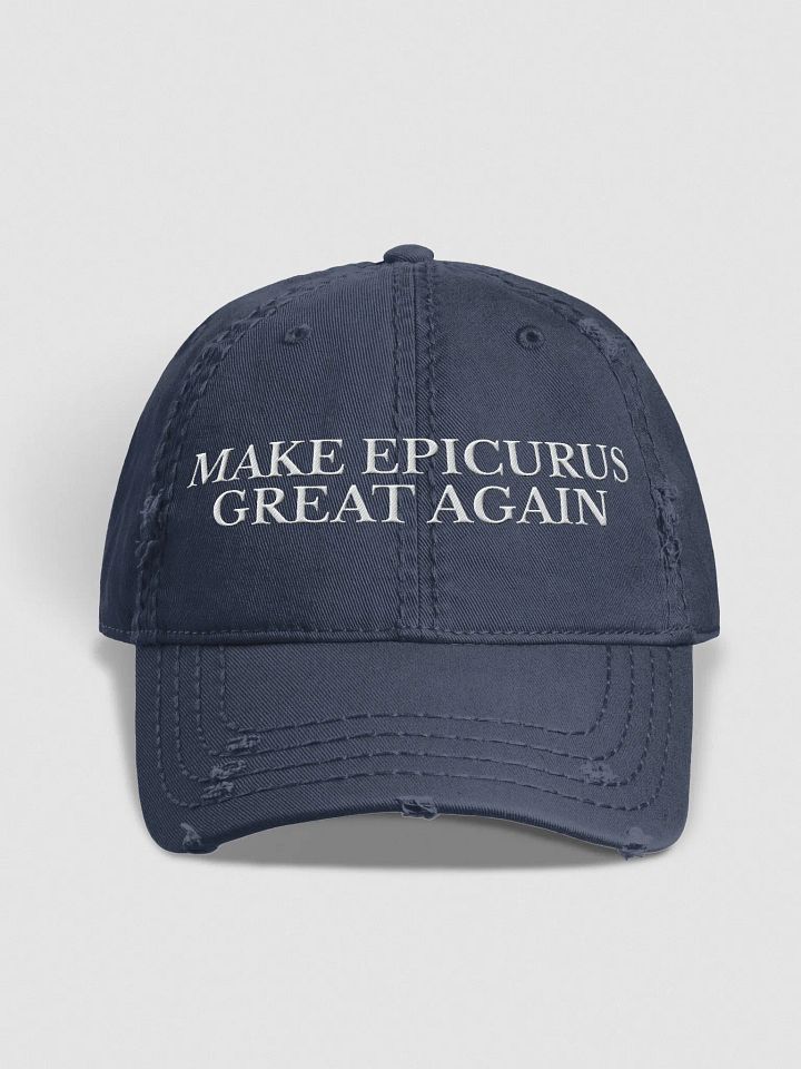 Make Epicurus Great Again (Otto Distressed Dad Hat) product image (2)