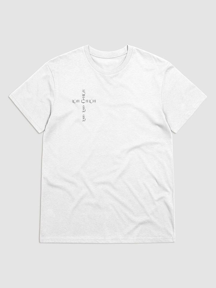 Lord On HIGH | THE LOVE - FLOWER | UNISEX TEE | Black product image (1)