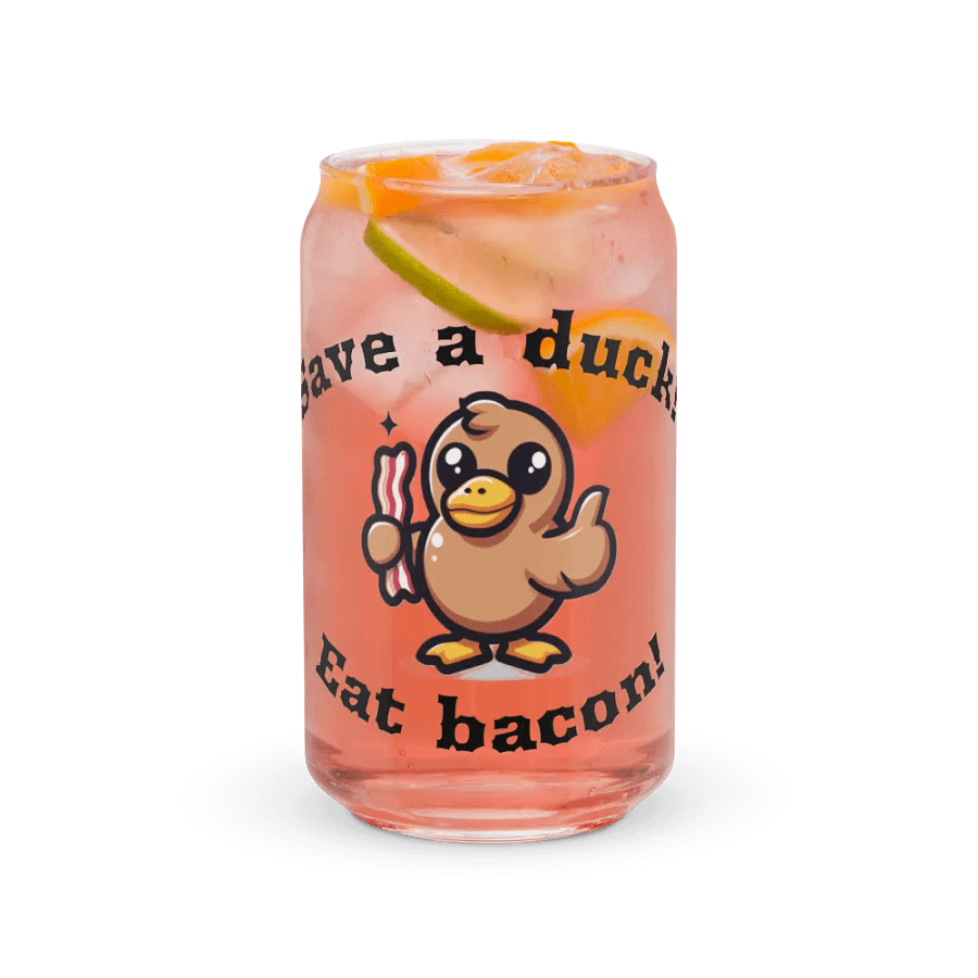 Save a duck glass product image (7)