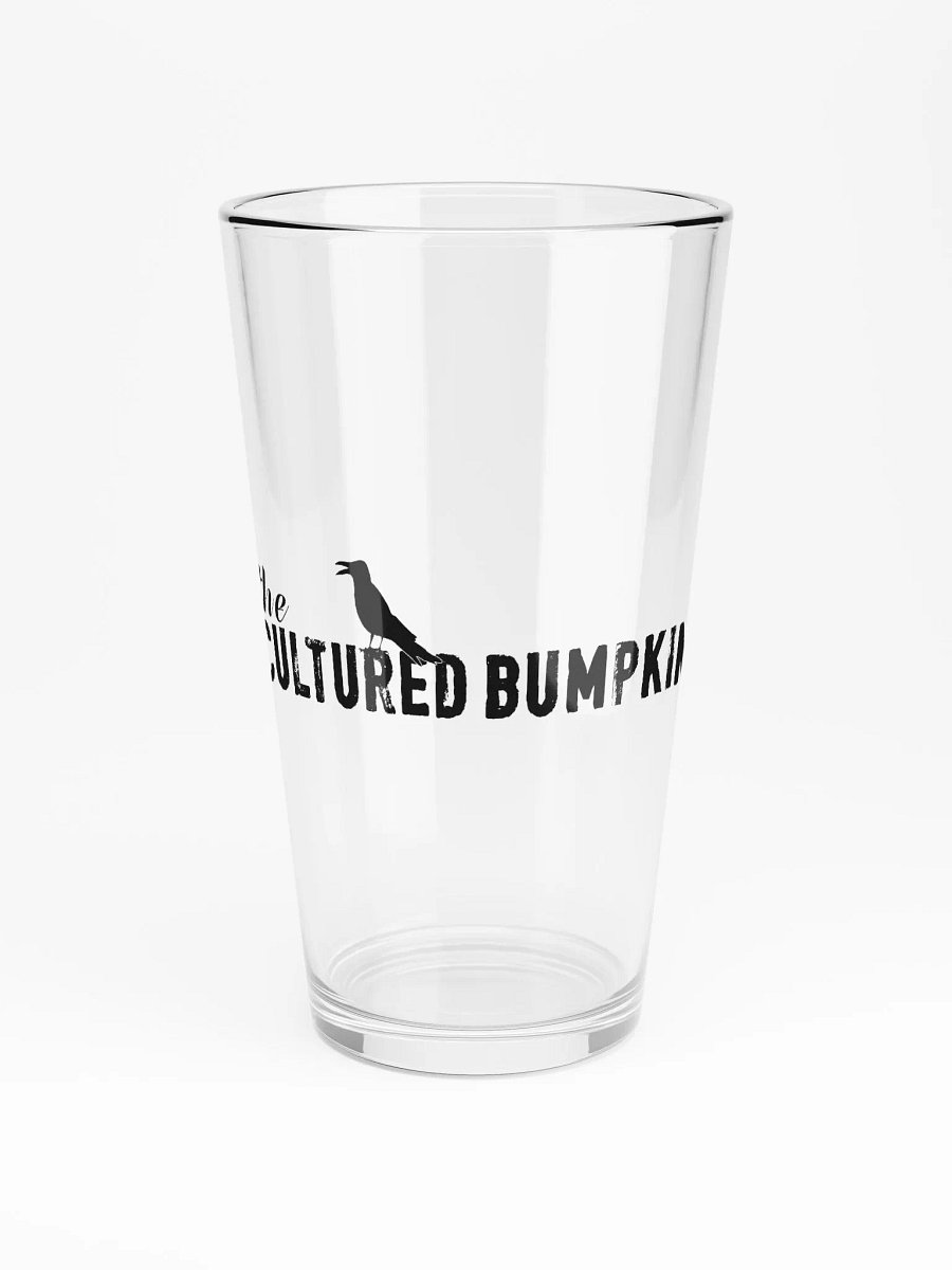 the CULTURED BUMPKIN pint glass product image (3)