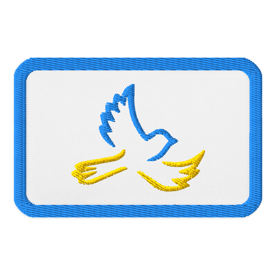 Stand With Ukraine Embroidered Patch product image (1)