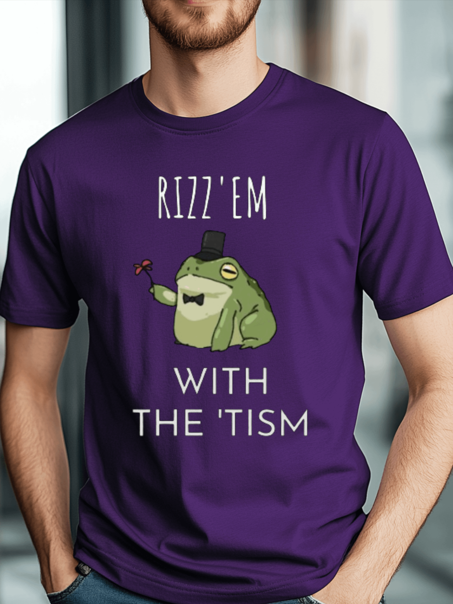 Rizz Em With The Tism Shirt product image (2)