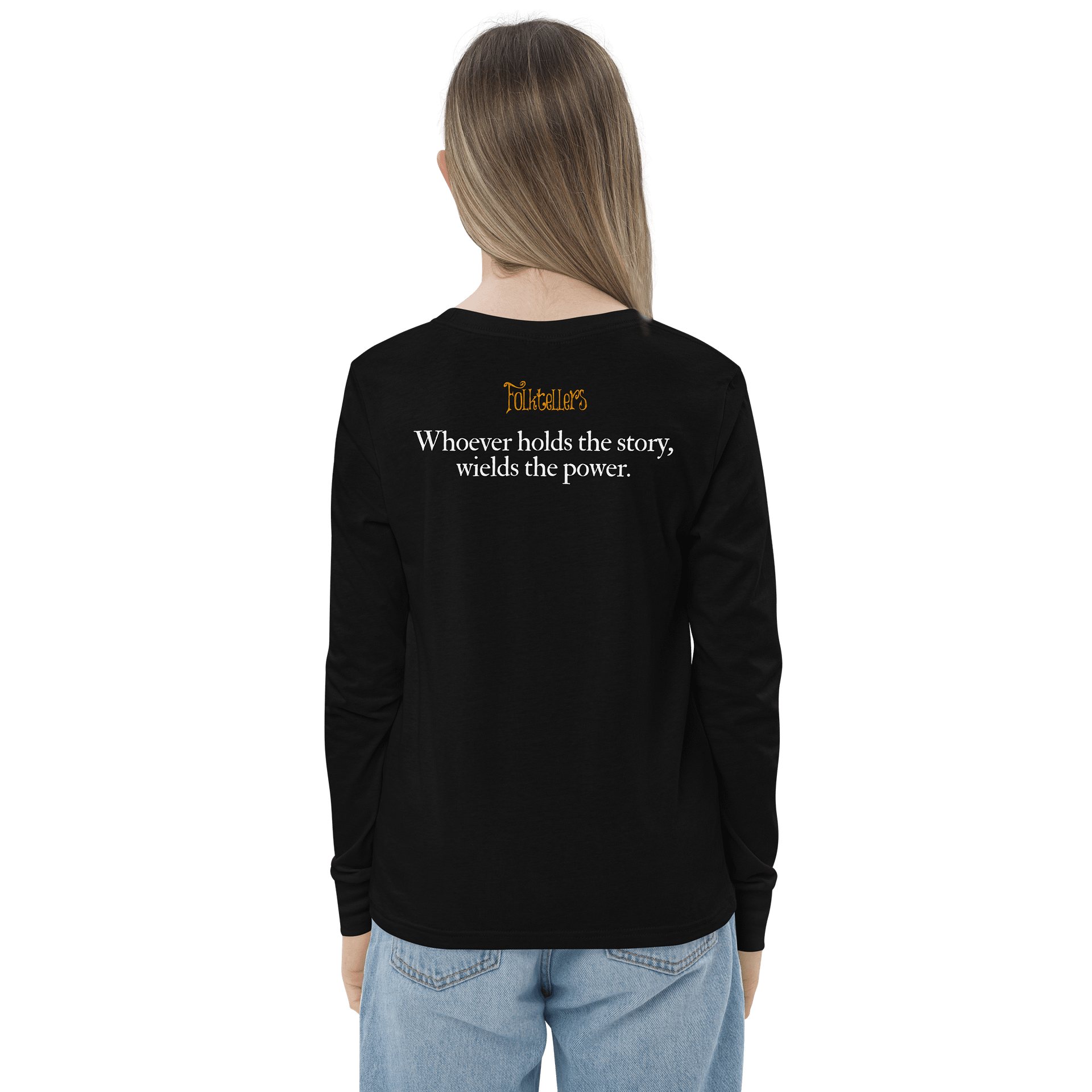 Folktellers: I'm a Tellerian - Bella+Canvas Youth Long Sleeve T-Shirt product image (7)