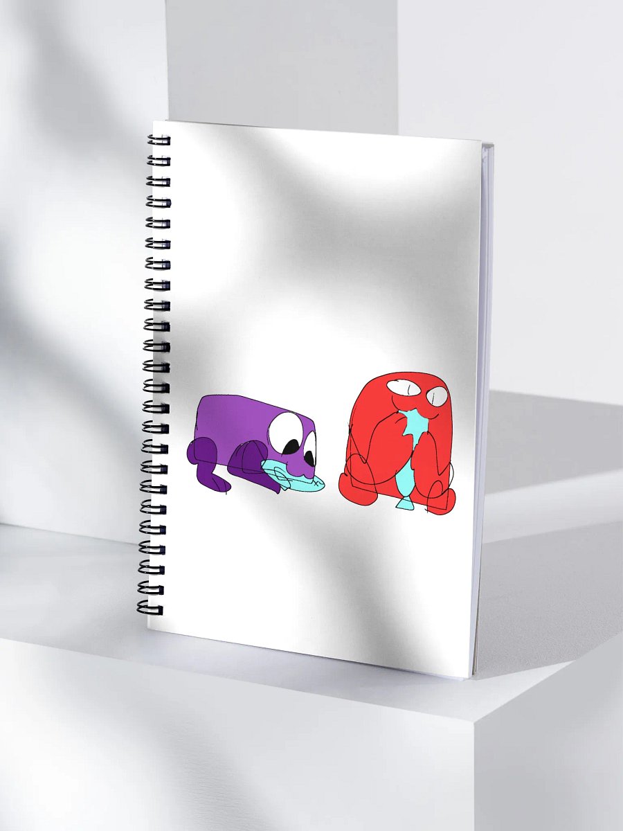 Lolly And Cuba Eating Fish Notebook product image (4)