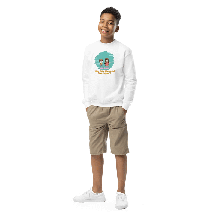 Gildan Youth Crew Neck Sweatshirt product image (1)