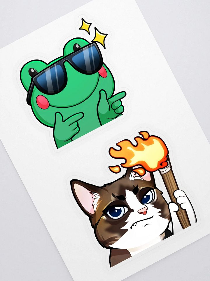 Froggen Ring & Molly Riot Emote Stickers product image (2)