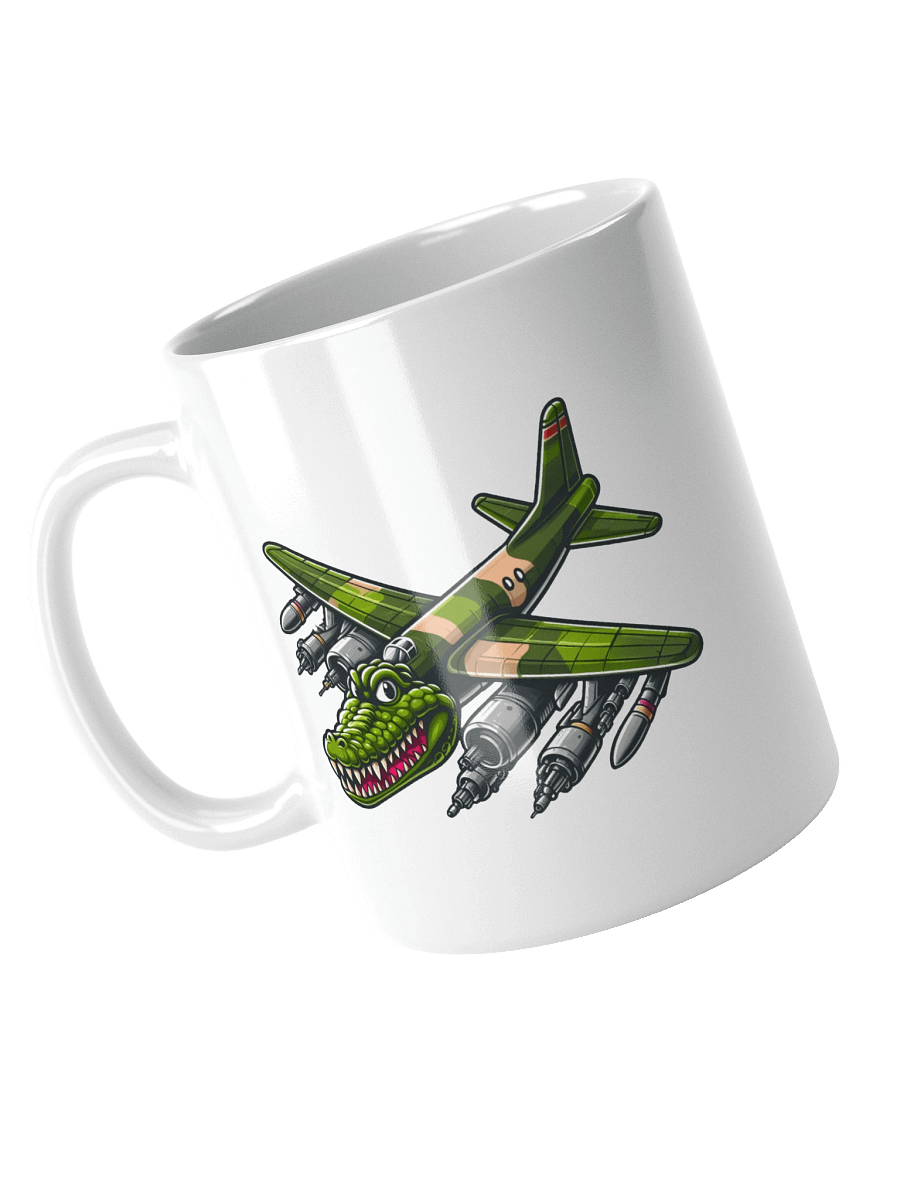 Bombardiro Crocodilo Mug – Brainrot Fanart Cartoon product image (8)