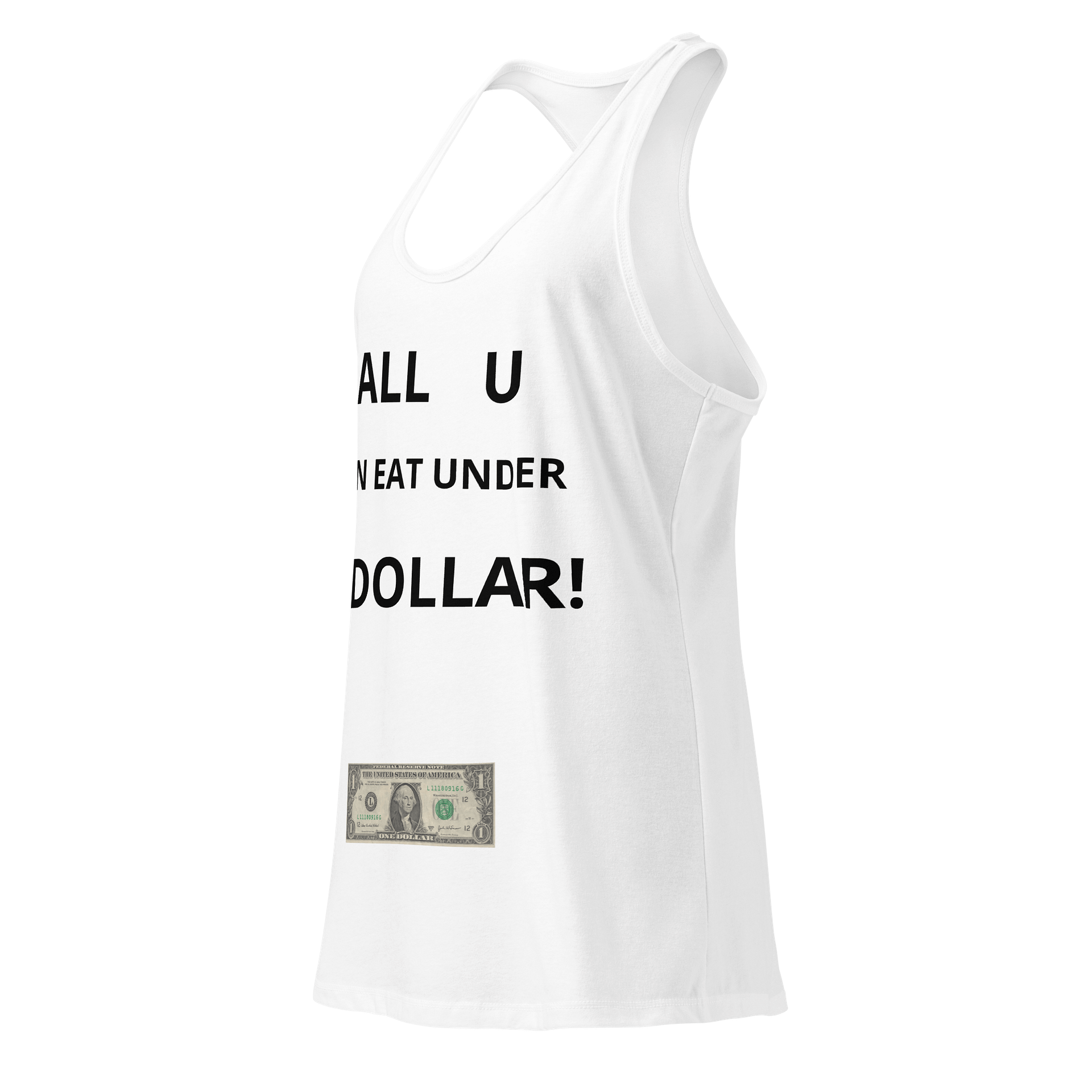 all you can eat under a dollar : Women's Racerback Tank product image (4)