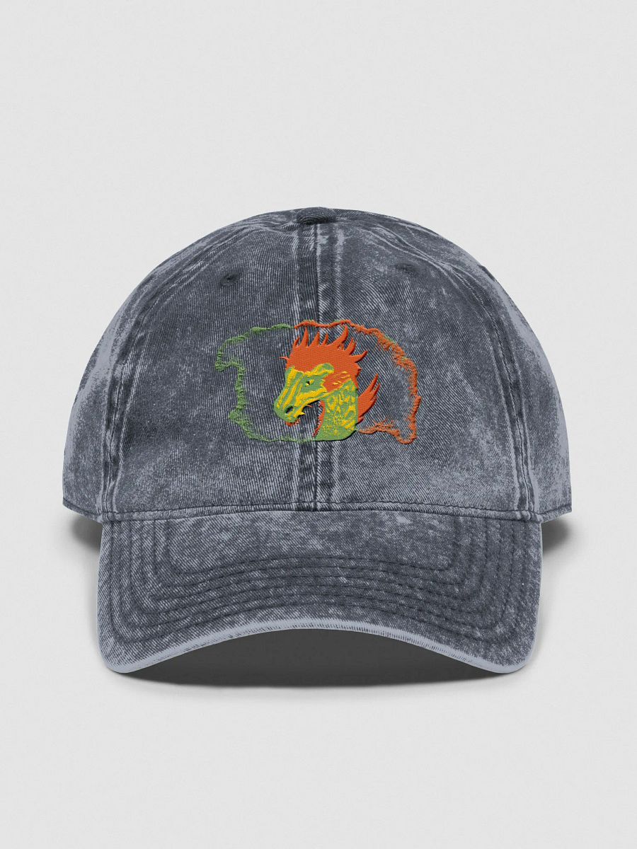Flame-Breathing Dragon Vintage Dad Hat product image (1)