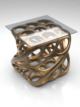 Weaverbird Parametric Table Design Grasshopper Rhino Files Download product image (4)