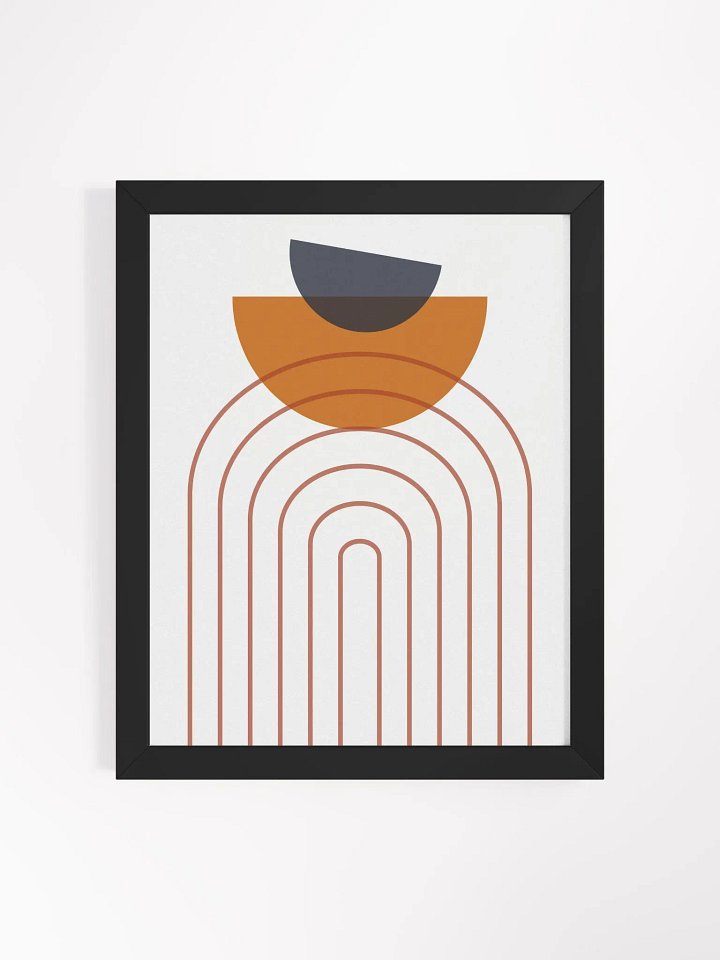 Geometric Harmony Framed Poster product image (11)