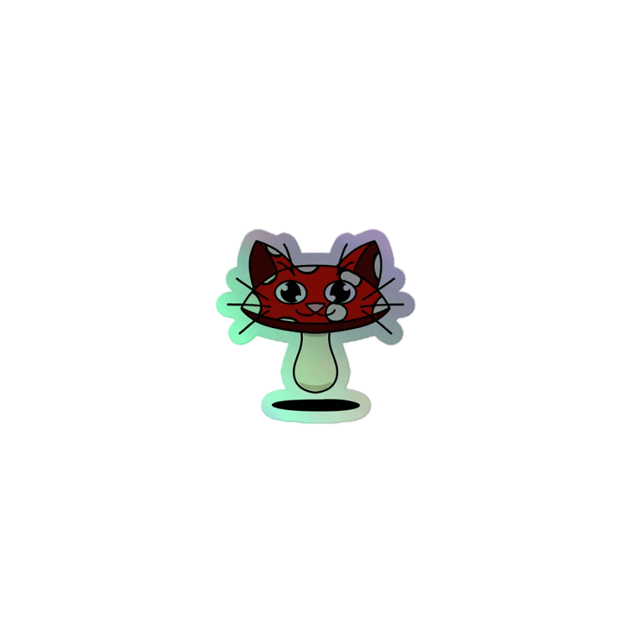 Meowshie🍄 - Holo Sticker product image (1)
