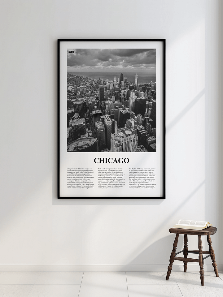 Chicago 01 Newspaper Poster product image (2)