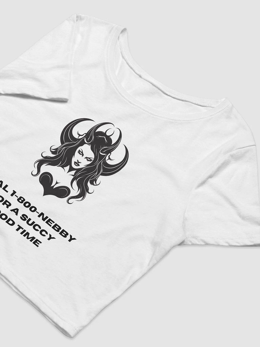 Gothic Heart Wings Women's Crop Tee product image (5)