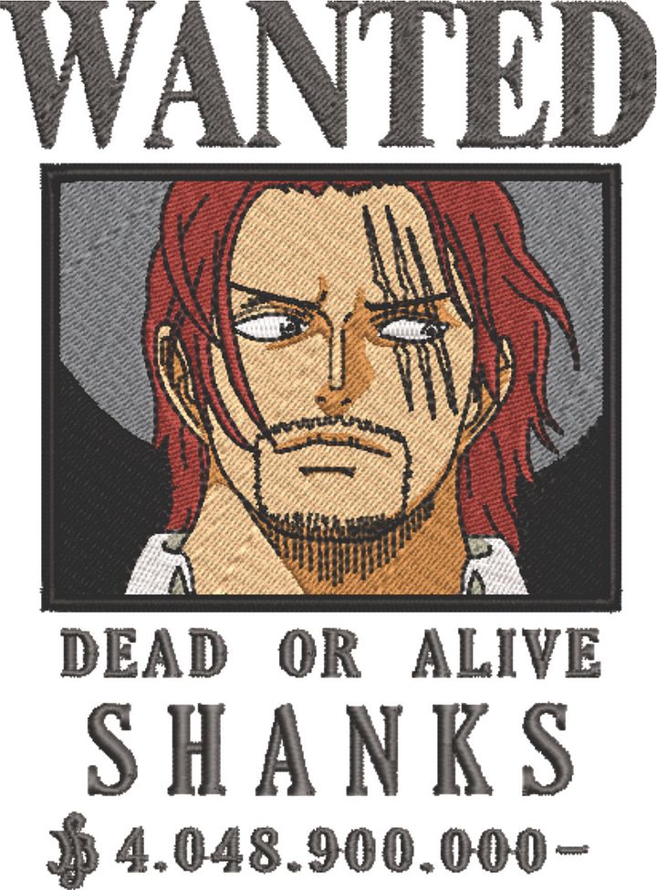SHANKS BOUNTY embroidery product image (1)