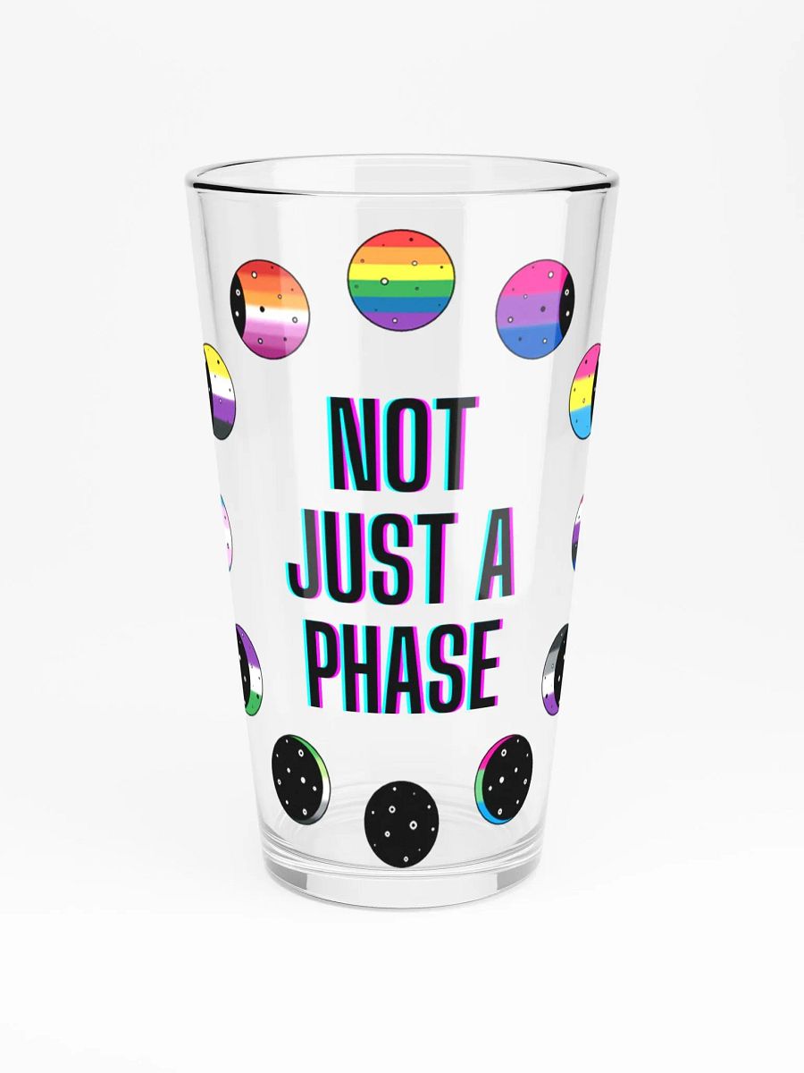 Not Just a Phase Pint Glass product image (3)